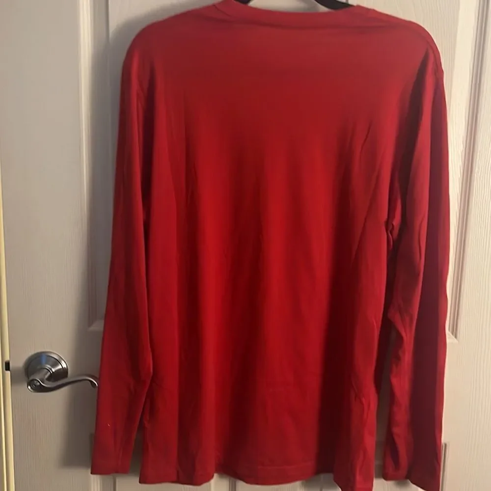 Nike dry fit long sleeve red size medium Ohio State